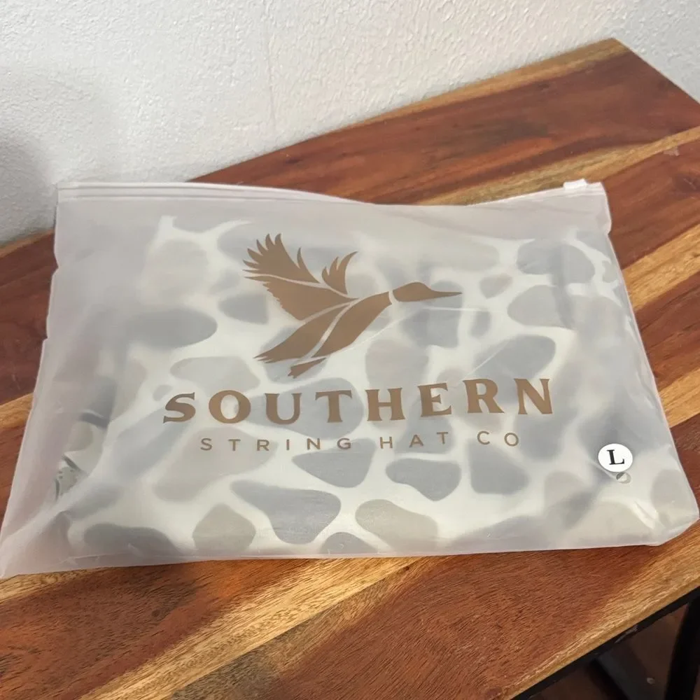 Southern String Hat Co Camo Performance Pocket Tee Short Sleeve Shirt Men’s New - Picture 10 of 10